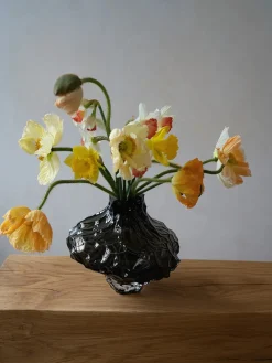 Canyon Vase Large, clear fra Hein studio