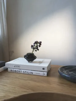 Canyon Vase Mini, clear fra Hein Studio