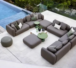 Capture 2-pers. Modulsofa, højre inkl. Hyndesæt fra Cane-line