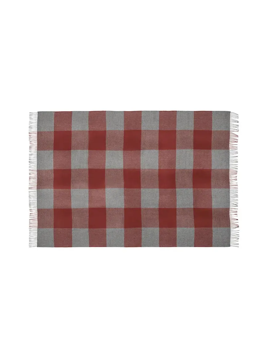 Caracas Plaid, black fra Silkeborg Uldspinderi