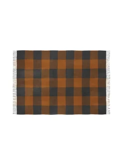 Caracas Plaid, black fra Silkeborg Uldspinderi