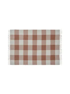 Caracas Plaid, caramel fra Silkeborg Uldspinderi