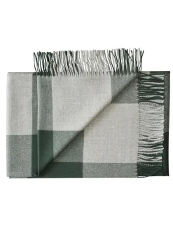 Caracas Plaid, rosewood fra Silkeborg Uldspinderi