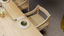 Carimate Stol, bøg fra Fritz Hansen