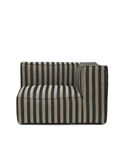 Catena Armrest Left Louisiana, sand/black fra Ferm Living