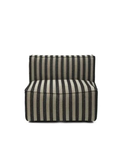 Catena Armrest Right Louisiana, sand/black fra Ferm Living