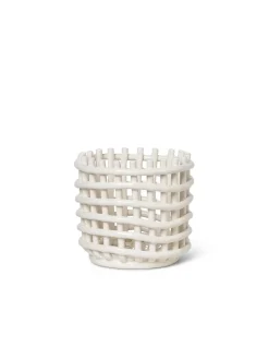 Ceramic Basket, oval fra Ferm Living