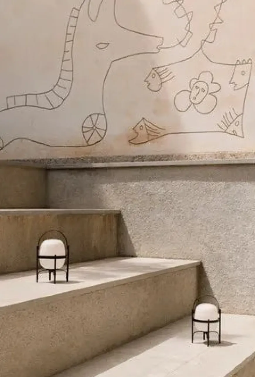 Cestita Alubat Bordlampe fra Santa and Cole