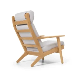 CH291 loungestol, eg olie af Hans J. Wegner