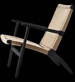 CH25 Loungestol, eg sæbe af Hans J. Wegner