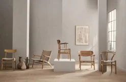 CH25 Loungestol, eg sæbe af Hans J. Wegner