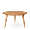CH008 Sofabord, olieret teak/eg af Hans J. Wegner