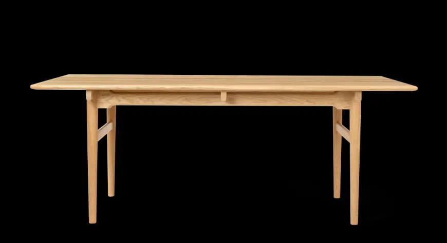 CH327 spisebord, 190 cm eg olie af Hans J. Wegner