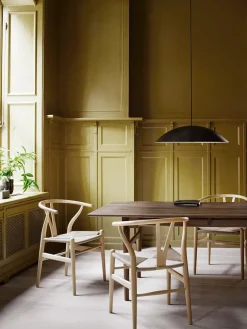 CH327 spisebord, 190 cm eg olie af Hans J. Wegner