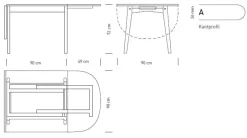 CH002 Spisebord fra Carl Hansen & Søn