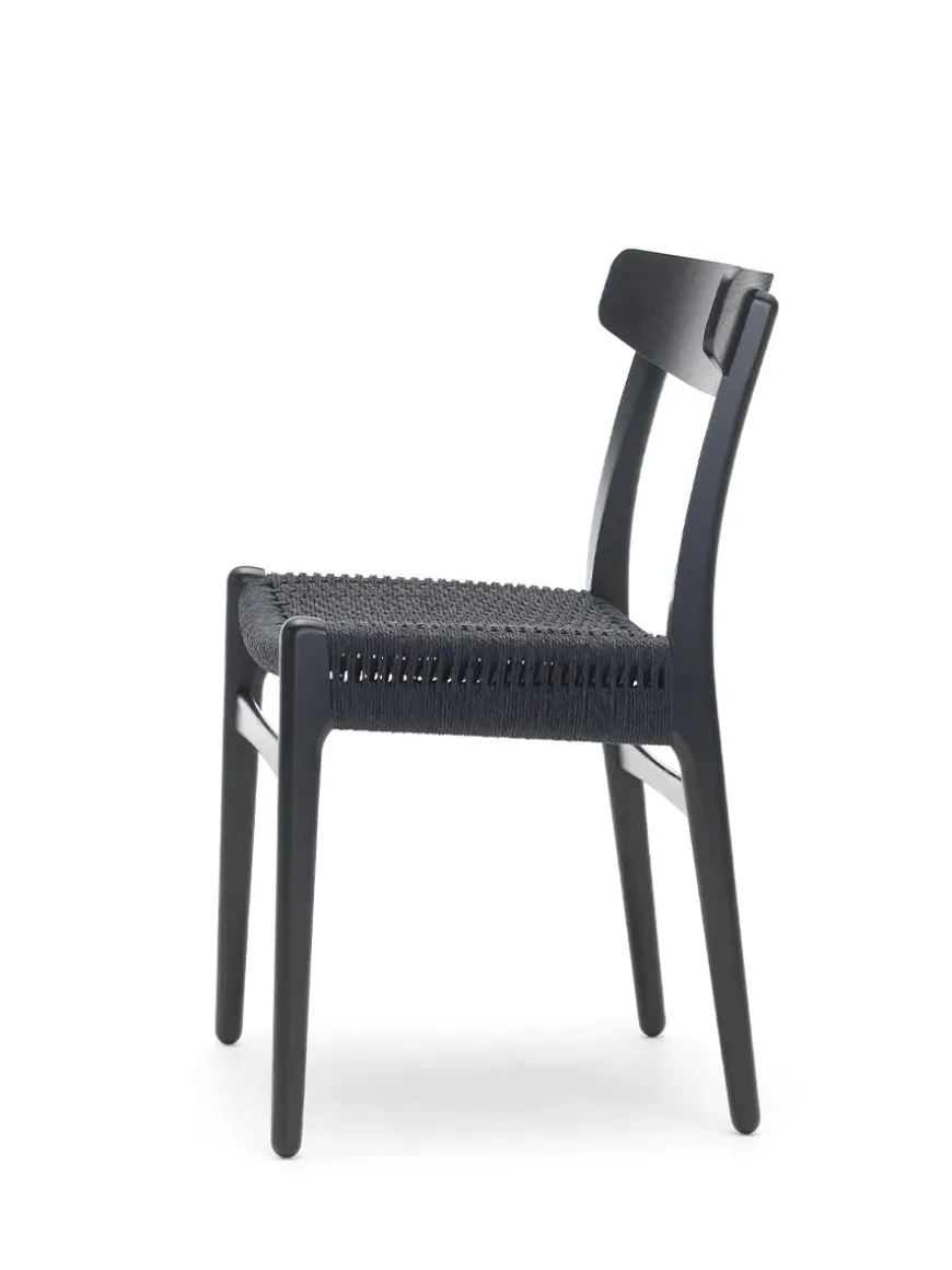 CH23 Spisestol, eg/valnød olie af Hans J. Wegner