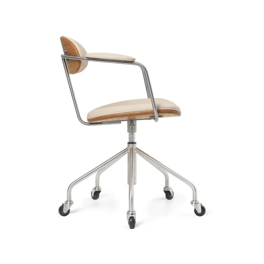 CH621 Swivel stol, eg olie af Hans J. Wegner
