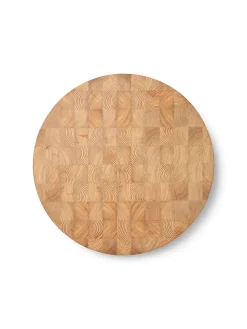 Chess Cutting Board Round fra Ferm Living