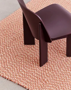 Chisel Lounge Chair m/polstring fra Hay