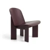 Chisel Lounge Chair u/polstring fra Hay