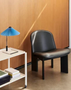 Chisel Lounge Chair u/polstring fra Hay