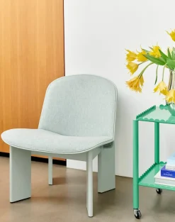 Chisel Lounge Chair u/polstring fra Hay