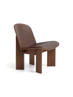 Chisel Lounge Chair u/polstring fra Hay