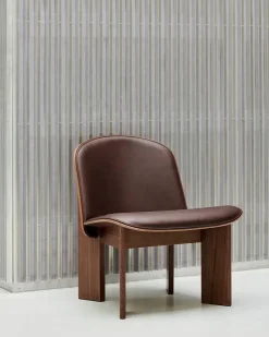 Chisel Lounge Chair u/polstring fra Hay