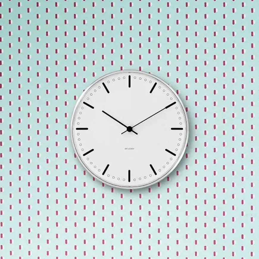 City hall vægur af Arne Jacobsen (Ø: 21)