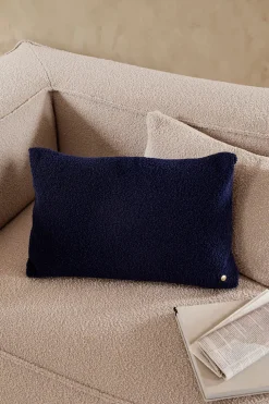 Clean Cushion, deep blue 60x40 fra Ferm Living