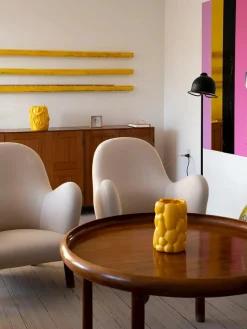 Cloud Vase, smoke green fra raawii