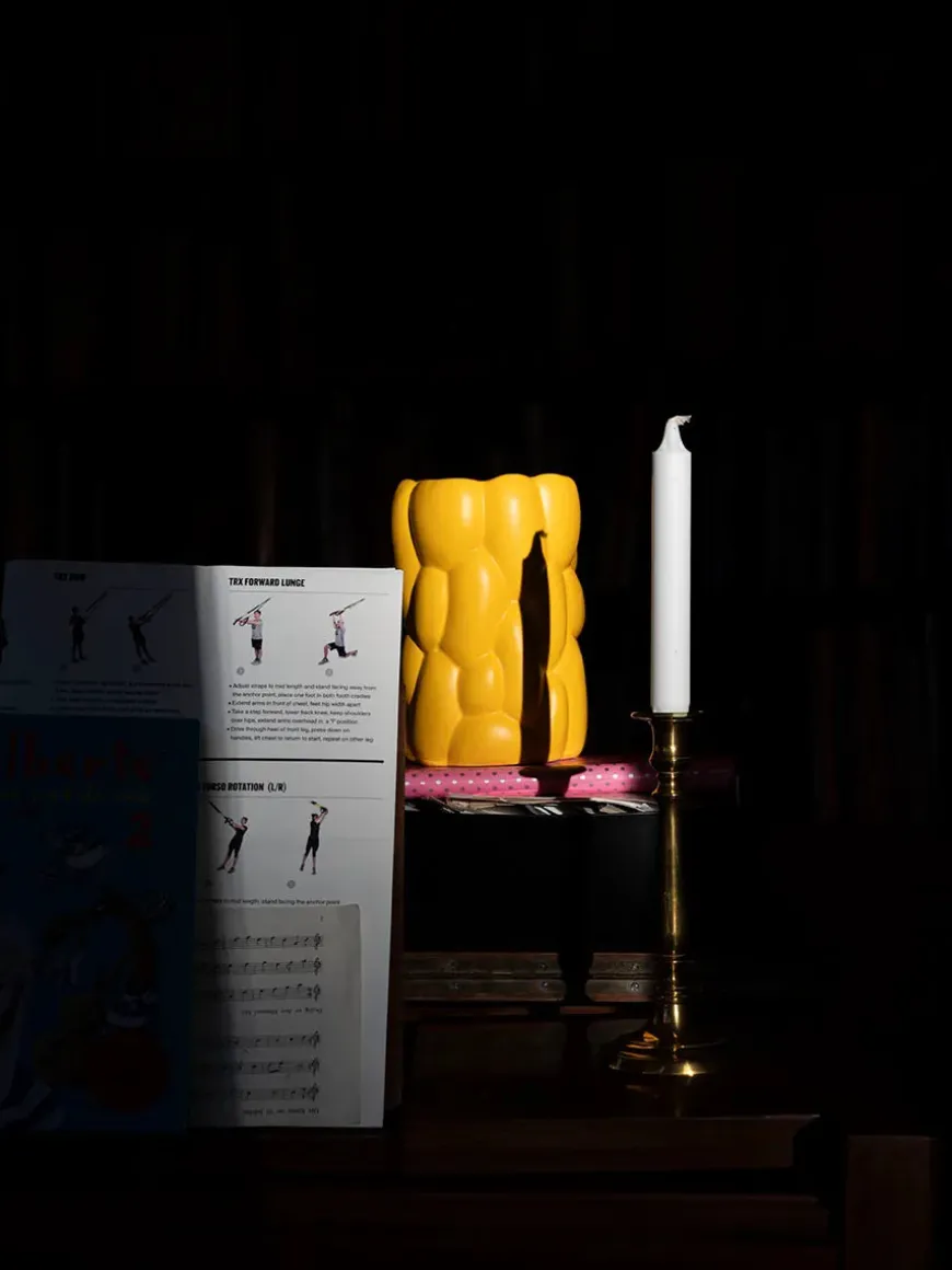 Cloud Vase, smoke green fra raawii