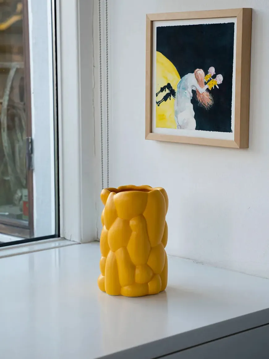 Cloud Vase, smoke green fra raawii