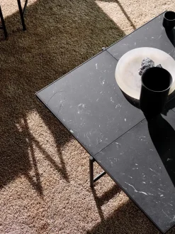 Coffee Table 90, hvid marmor fra HANDVÄRK