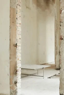 Coffee Table 90, hvid marmor fra HANDVÄRK