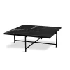 Coffee Table 90, sort marmor fra HANDVÄRK