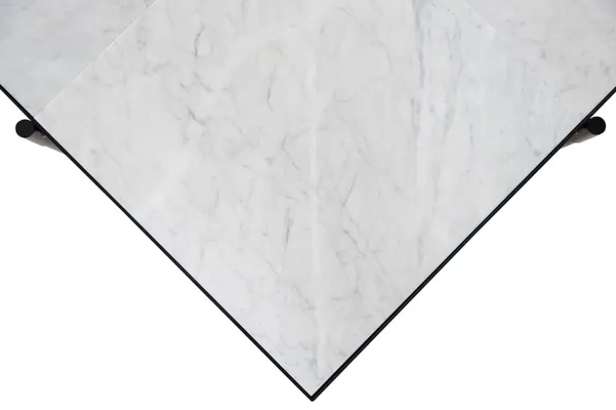 Coffee Table 90, sort marmor fra HANDVÄRK