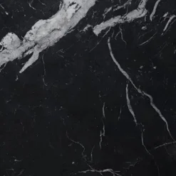 Coffee Table 90, sort marmor fra HANDVÄRK