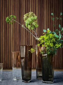 Collect Glass Vases, Smoked fra &Tradition