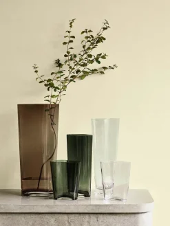 Collect Glass Vases, Smoked fra &Tradition