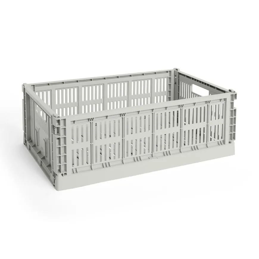 Colour Crate Large, Grey fra Hay