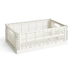 Colour Crate Large, Light yellow fra Hay