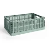 Colour Crate Large, Sage green fra Hay