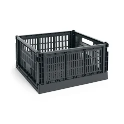 Colour Crate Large Square, Grey fra Hay