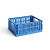 Colour crate M, electric blue fra Hay