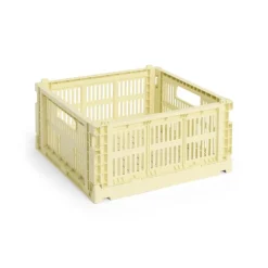 Colour Crate Medium Square, Off white fra Hay