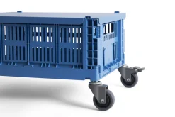 Colour crate metal låg, large fra Hay