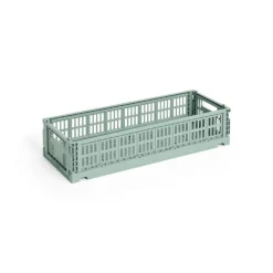 Colour Crate Mini Oblong, Grey fra Hay