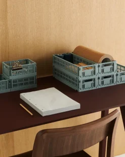 Colour Crate Mini Oblong, Dark green fra Hay