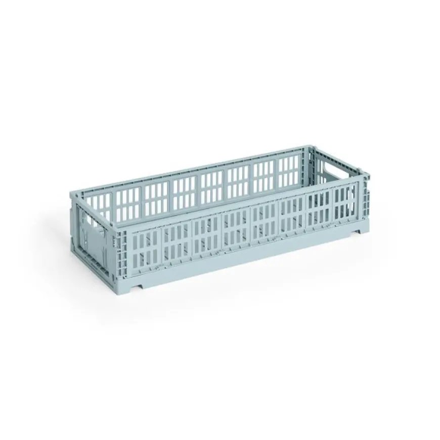 Colour Crate Mini Oblong, Dark green fra Hay